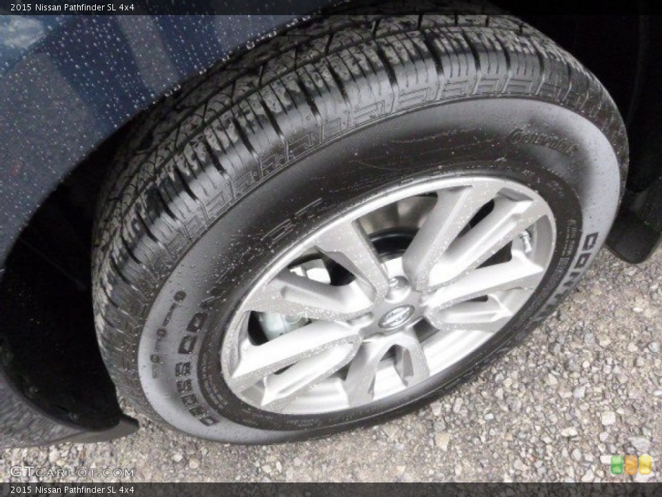 2015 Nissan Pathfinder SL 4x4 Wheel and Tire Photo #98441204