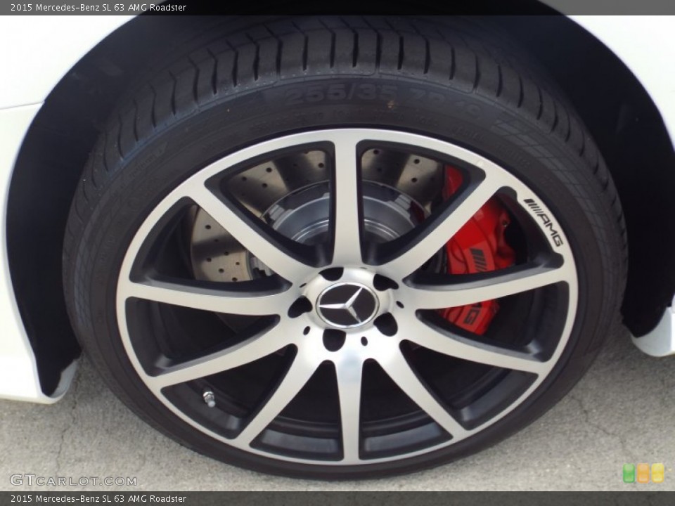2015 Mercedes-Benz SL 63 AMG Roadster Wheel and Tire Photo #98446103