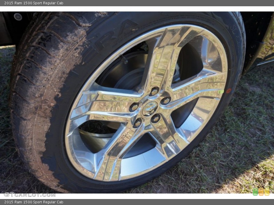 2015 Ram 1500 Sport Regular Cab Wheel and Tire Photo #98466171