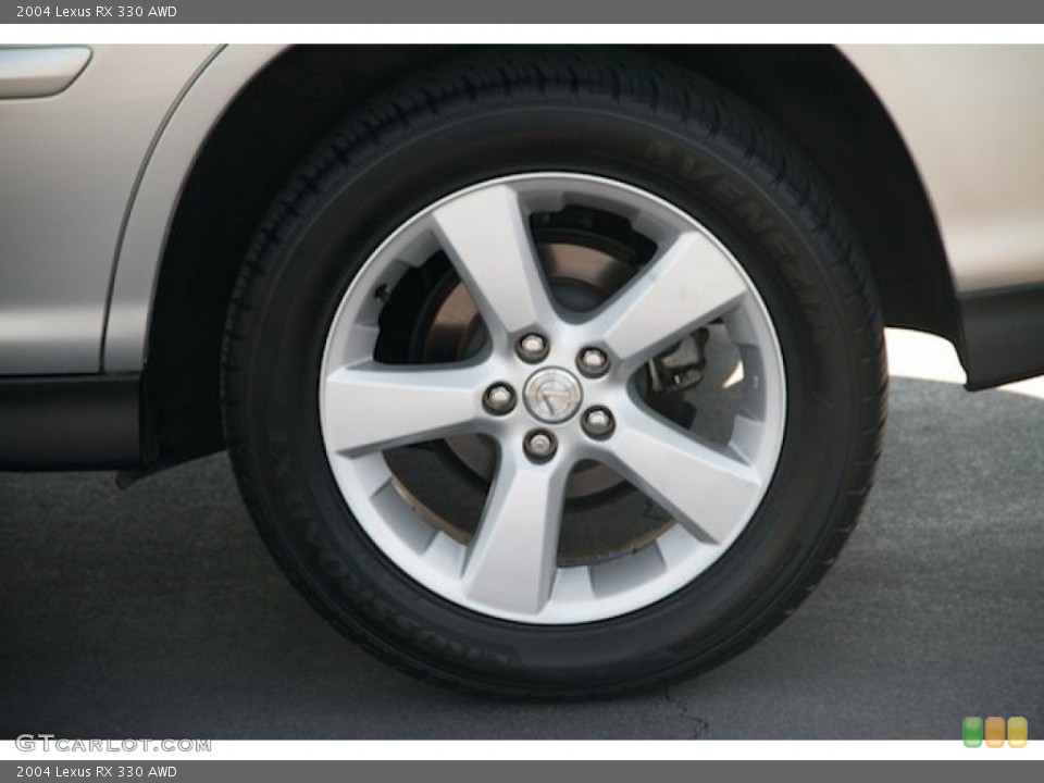 2004 Lexus RX 330 AWD Wheel and Tire Photo #98494512