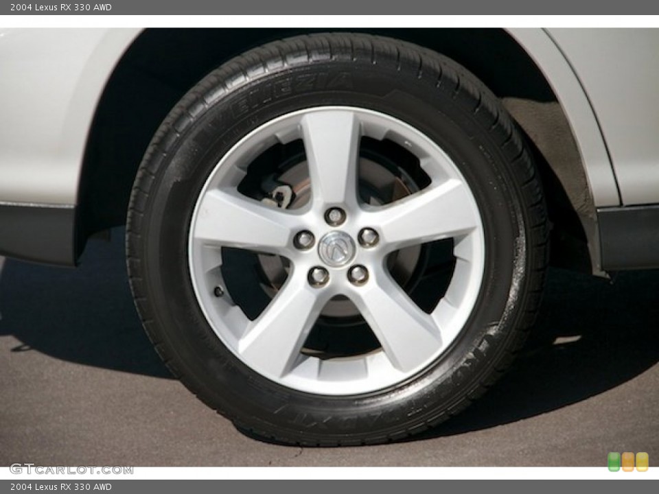 2004 Lexus RX 330 AWD Wheel and Tire Photo #98494530