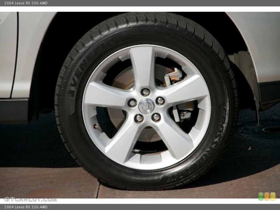 2004 Lexus RX 330 AWD Wheel and Tire Photo #98494542