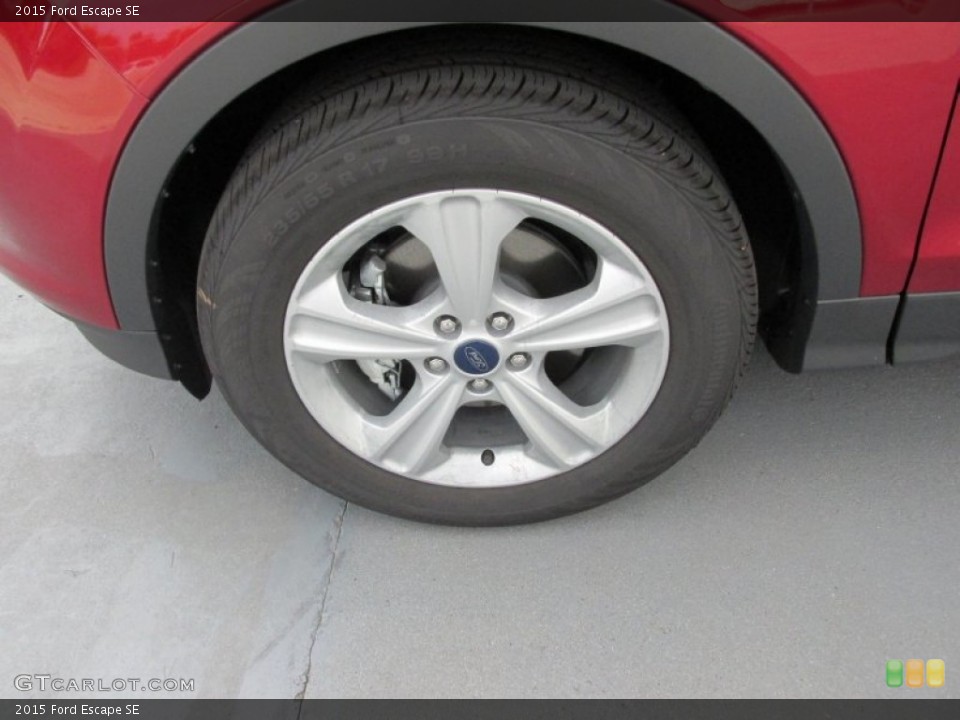 2015 Ford Escape SE Wheel and Tire Photo #98500245