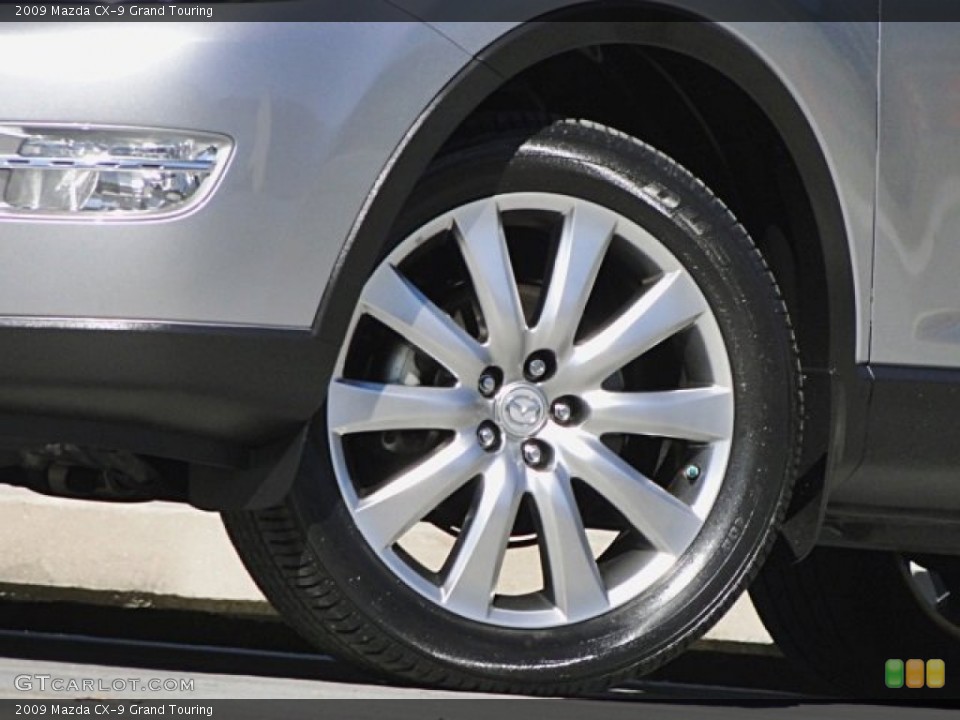 2009 Mazda CX-9 Grand Touring Wheel and Tire Photo #98506406