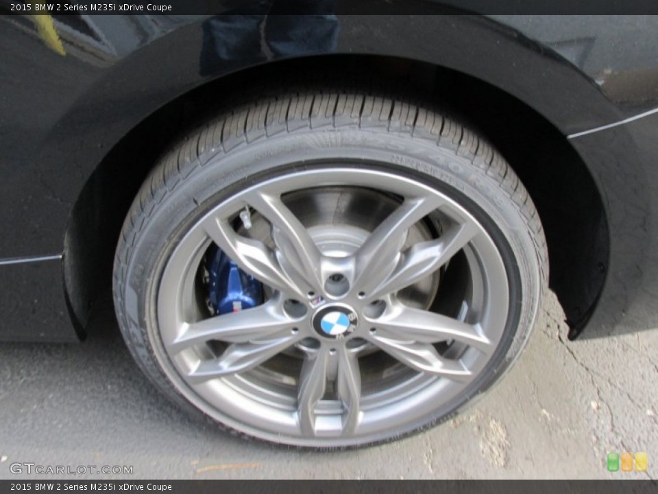2015 BMW 2 Series M235i xDrive Coupe Wheel and Tire Photo #98513429