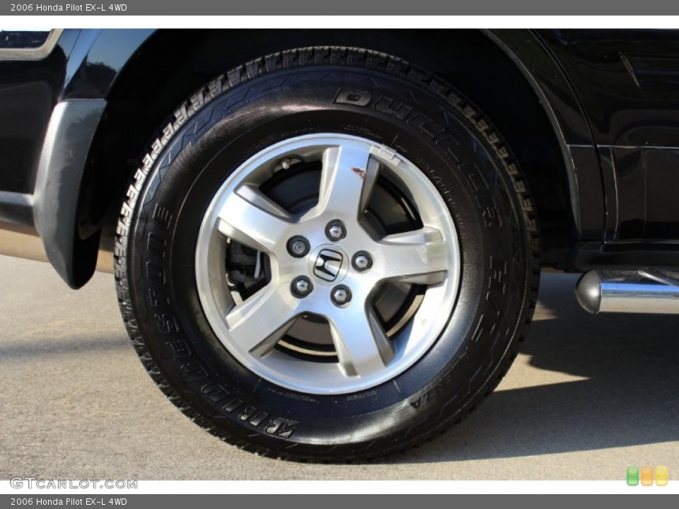 2006 Honda Pilot EX-L 4WD Wheel and Tire Photo #98515332