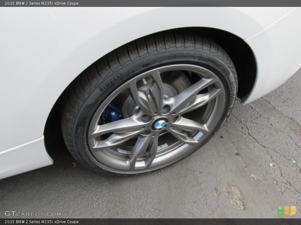 2015 BMW 2 Series M235i xDrive Coupe Wheel and Tire Photo #98515797