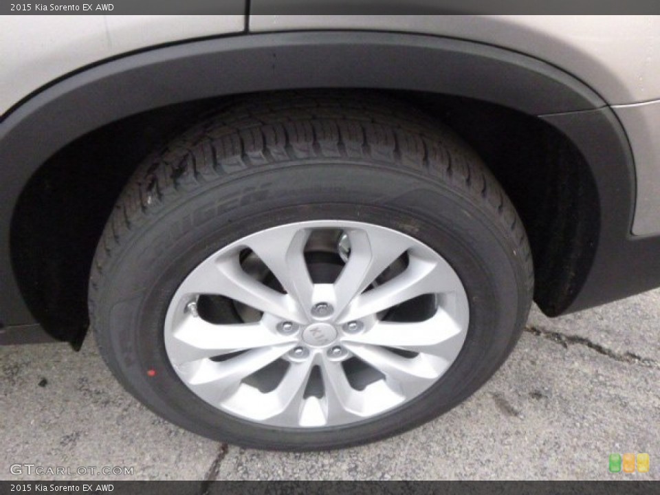 2015 Kia Sorento EX AWD Wheel and Tire Photo #98546160
