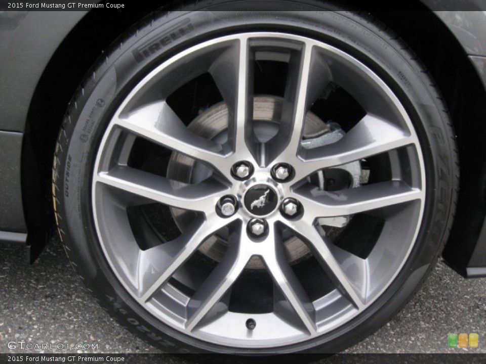 2015 Ford Mustang GT Premium Coupe Wheel and Tire Photo #98551316