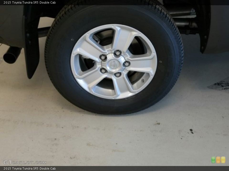2015 Toyota Tundra SR5 Double Cab Wheel and Tire Photo #98570365