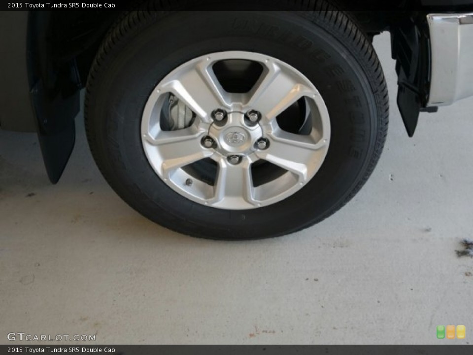 2015 Toyota Tundra SR5 Double Cab Wheel and Tire Photo #98570368