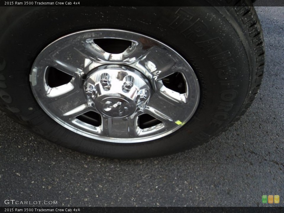 2015 Ram 3500 Tradesman Crew Cab 4x4 Wheel and Tire Photo #98577487