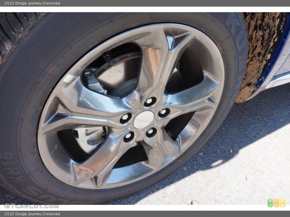 2015 Dodge Journey Crossroad Wheel and Tire Photo #98583043