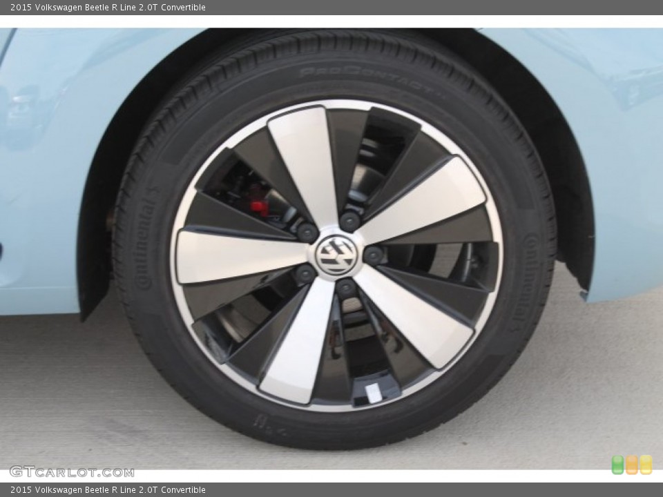 2015 Volkswagen Beetle R Line 2.0T Convertible Wheel and Tire Photo #98626827