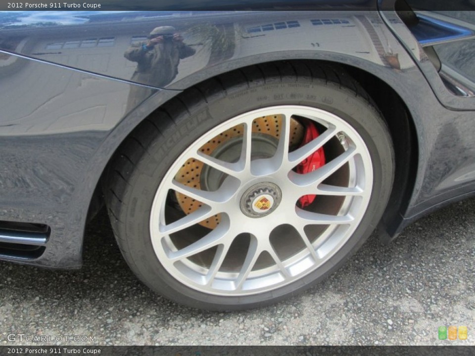 2012 Porsche 911 Turbo Coupe Wheel and Tire Photo #98641298