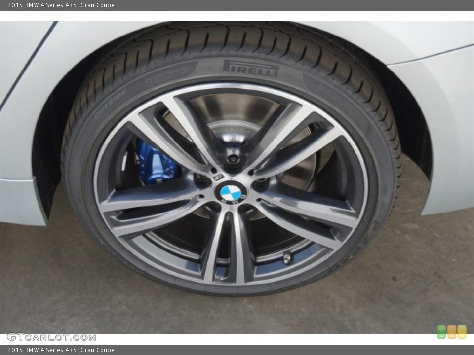 2015 BMW 4 Series 435i Gran Coupe Wheel and Tire Photo #98641305