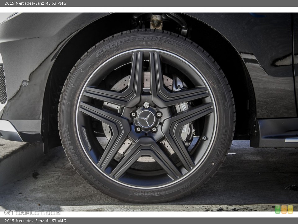 2015 Mercedes-Benz ML 63 AMG Wheel and Tire Photo #98662349