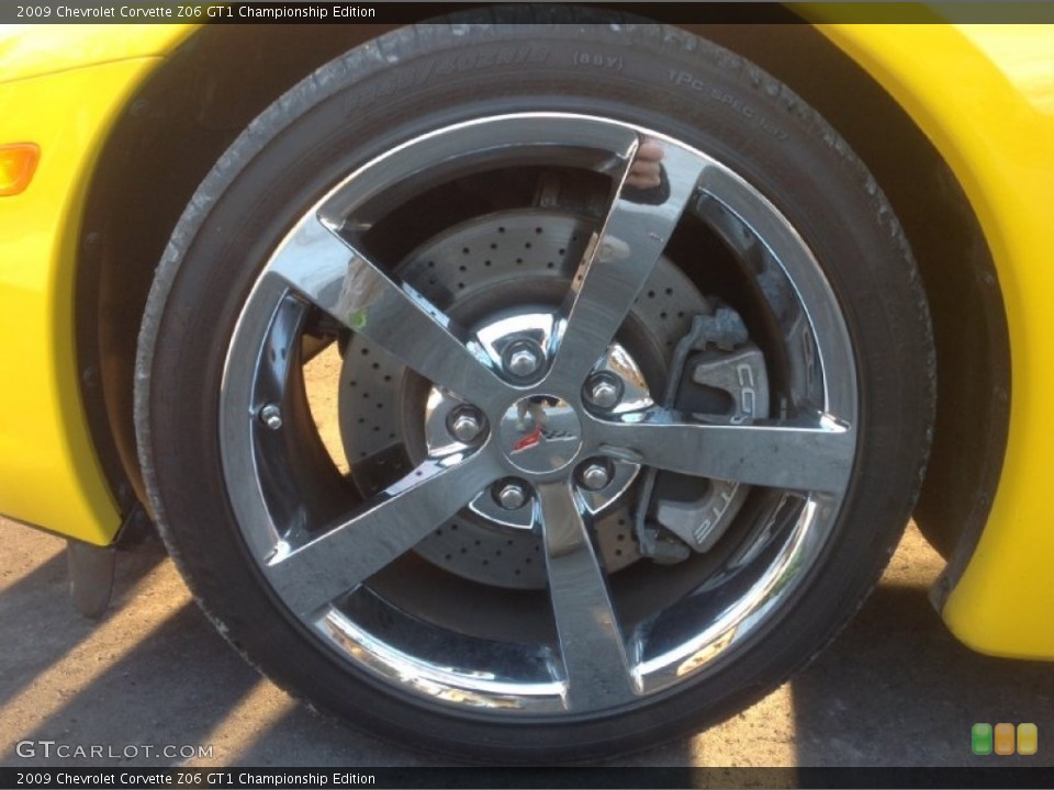 2009 Chevrolet Corvette Z06 GT1 Championship Edition Wheel and Tire Photo #98684578