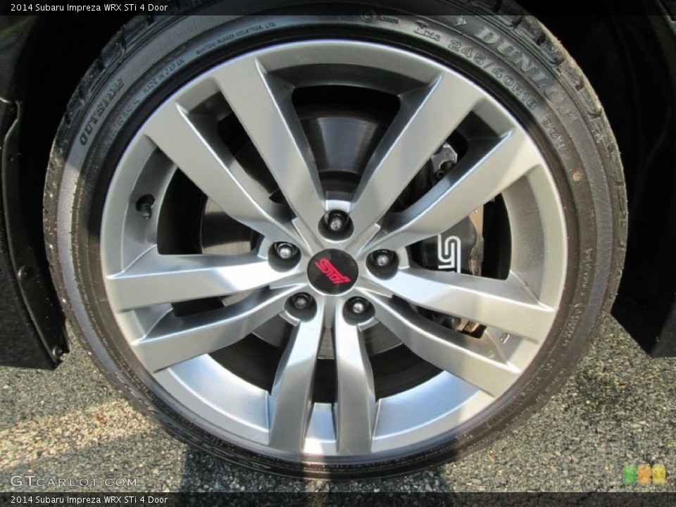 2014 Subaru Impreza WRX STi 4 Door Wheel and Tire Photo #98684767