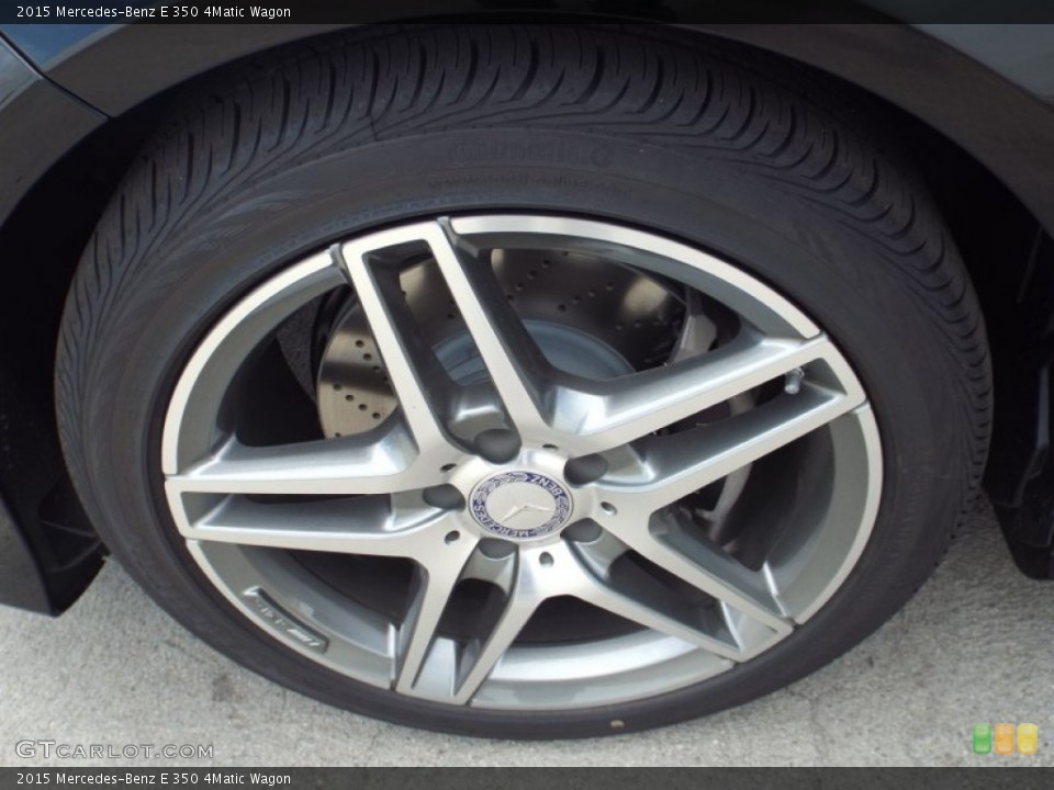 2015 Mercedes-Benz E 350 4Matic Wagon Wheel and Tire Photo #98702710