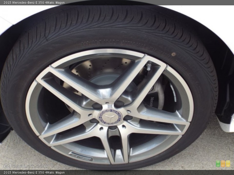 2015 Mercedes-Benz E 350 4Matic Wagon Wheel and Tire Photo #98703514