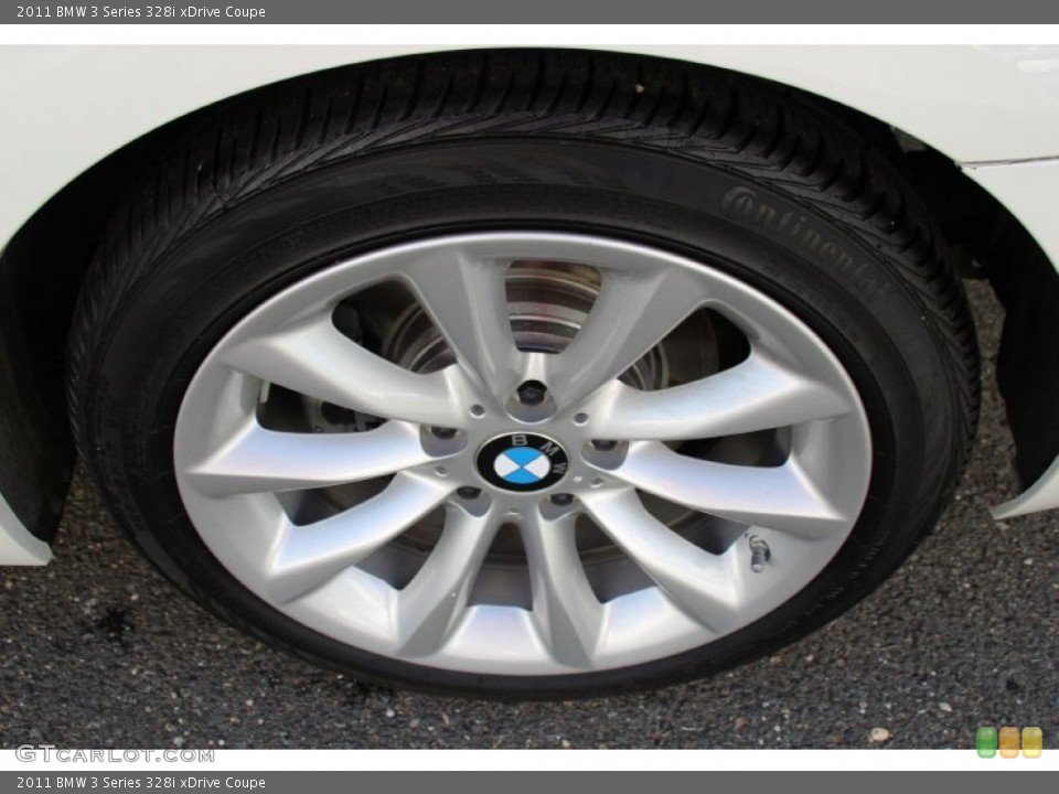 2011 BMW 3 Series 328i xDrive Coupe Wheel and Tire Photo #98705836