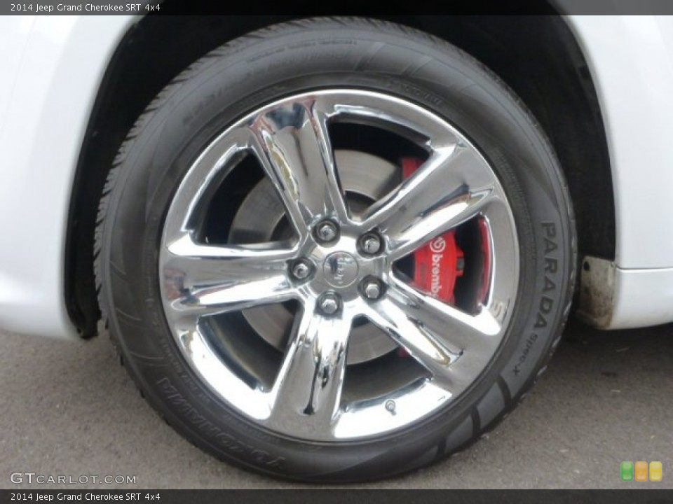 2014 Jeep Grand Cherokee SRT 4x4 Wheel and Tire Photo #98726282