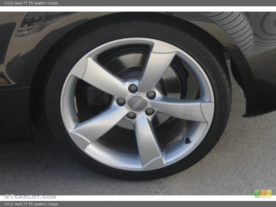 2013 Audi TT RS quattro Coupe Wheel and Tire Photo #98738308