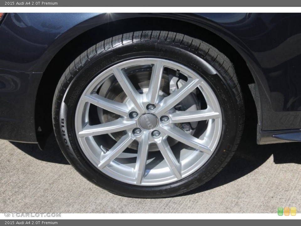 2015 Audi A4 2.0T Premium Wheel and Tire Photo #98741621