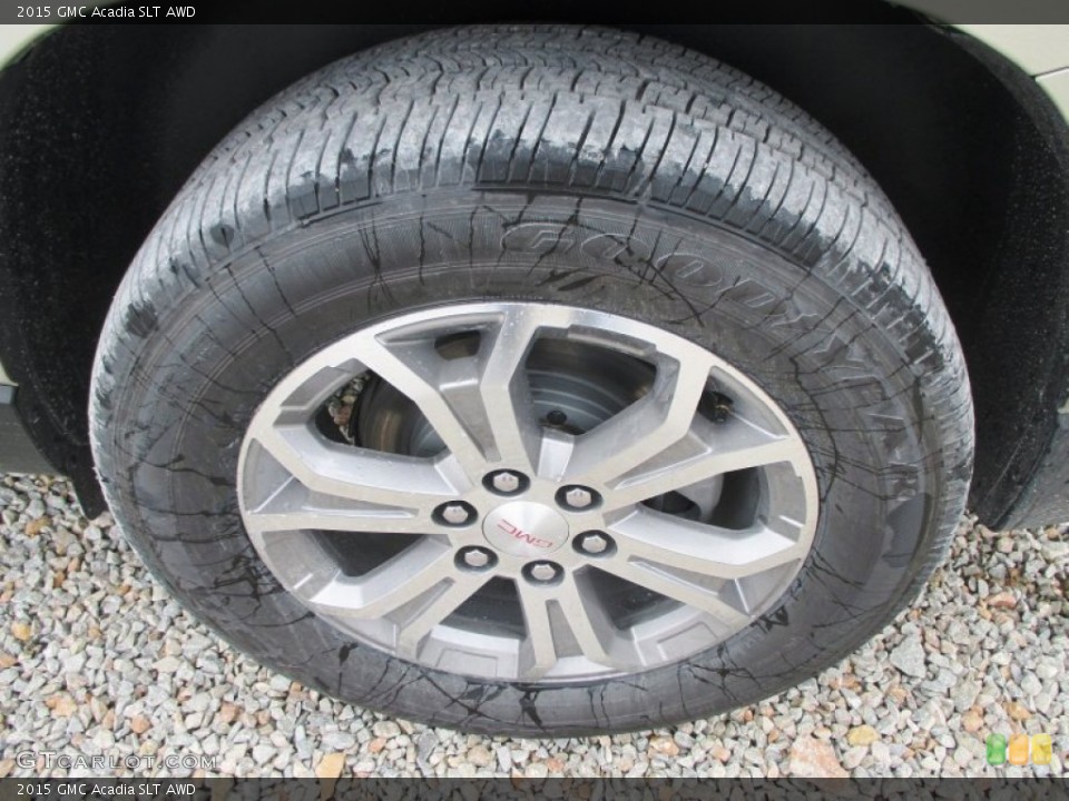 2015 GMC Acadia SLT AWD Wheel and Tire Photo #98743484