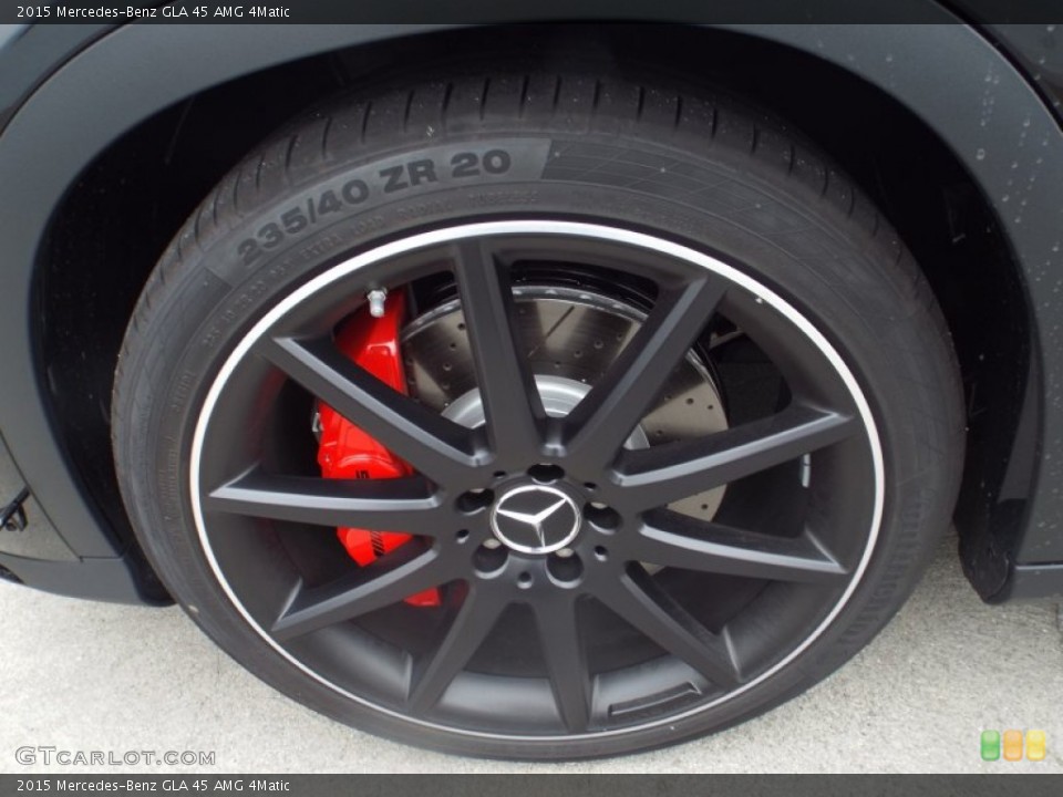 2015 Mercedes-Benz GLA 45 AMG 4Matic Wheel and Tire Photo #98746595