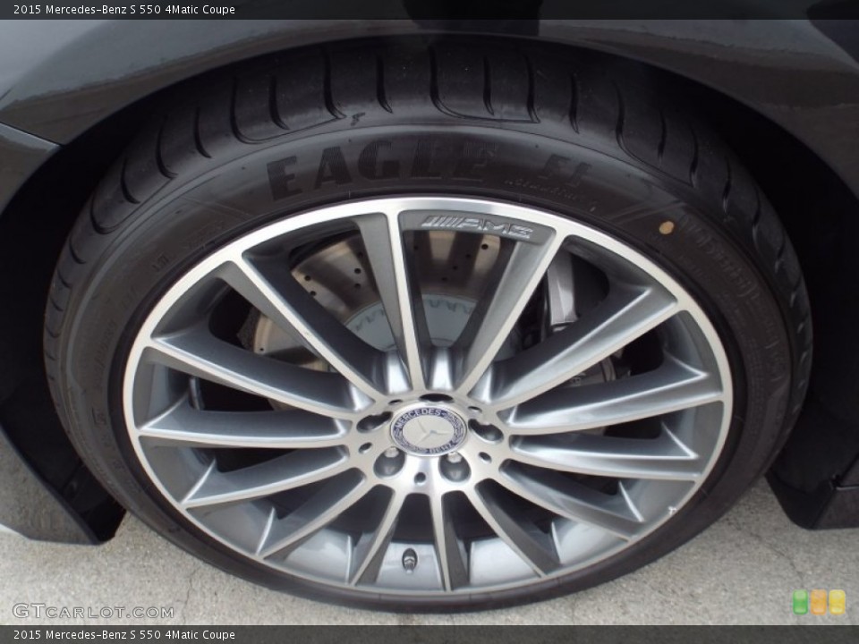 2015 Mercedes-Benz S 550 4Matic Coupe Wheel and Tire Photo #98747780