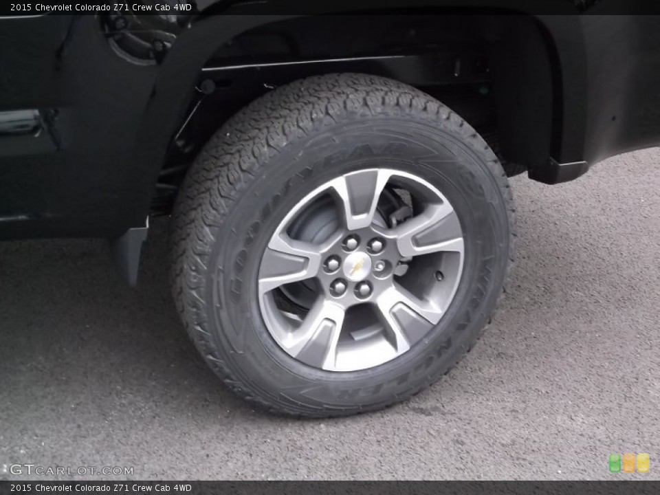 2015 Chevrolet Colorado Z71 Crew Cab 4WD Wheel and Tire Photo #98751002
