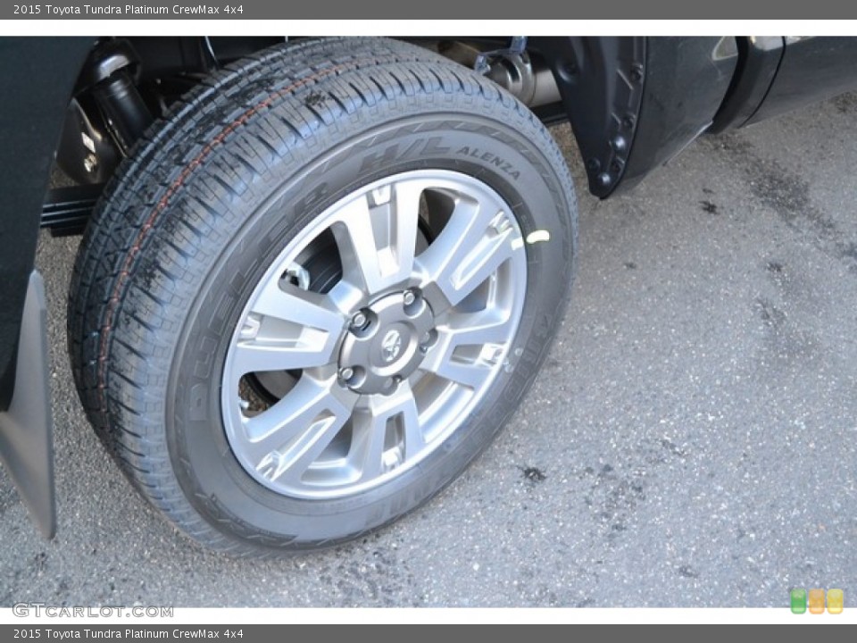 2015 Toyota Tundra Platinum CrewMax 4x4 Wheel and Tire Photo #98753153