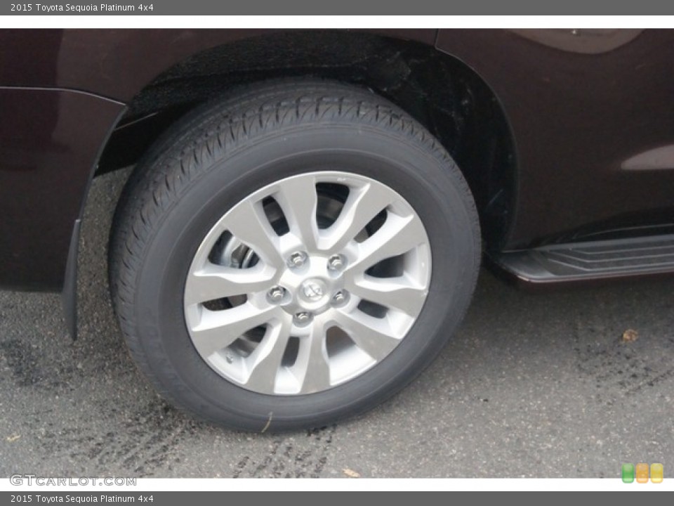 2015 Toyota Sequoia Platinum 4x4 Wheel and Tire Photo #98755085