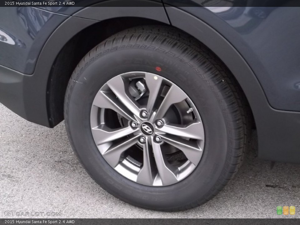 2015 Hyundai Santa Fe Sport 2.4 AWD Wheel and Tire Photo #98757984