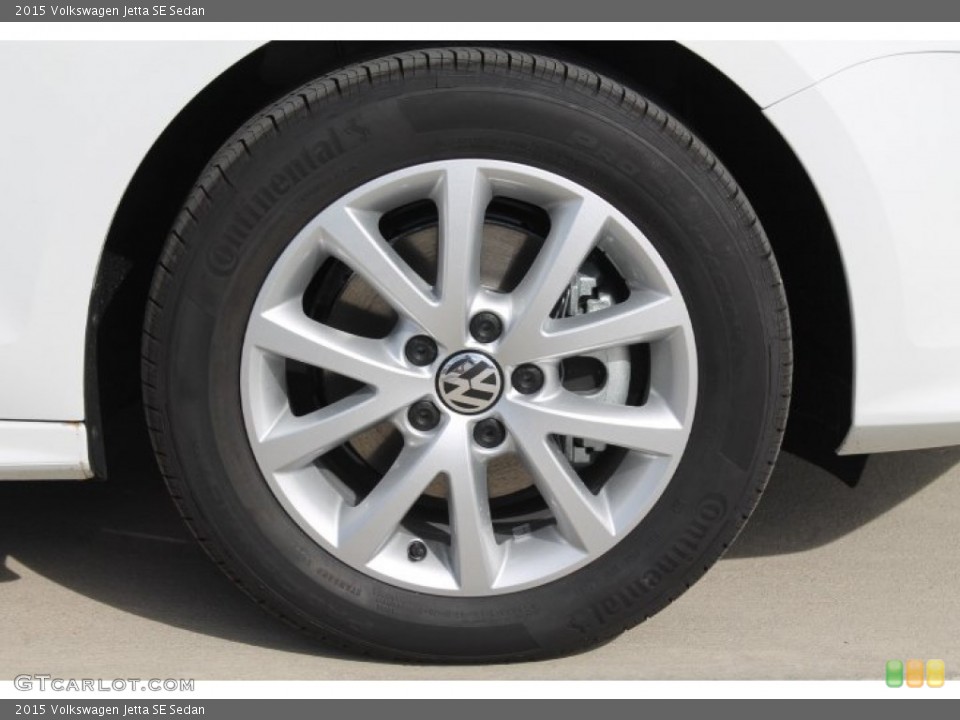 2015 Volkswagen Jetta SE Sedan Wheel and Tire Photo #98760032