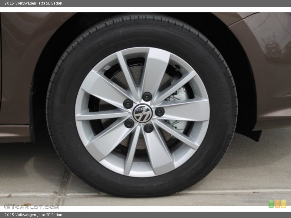 2015 Volkswagen Jetta SE Sedan Wheel and Tire Photo #98760506