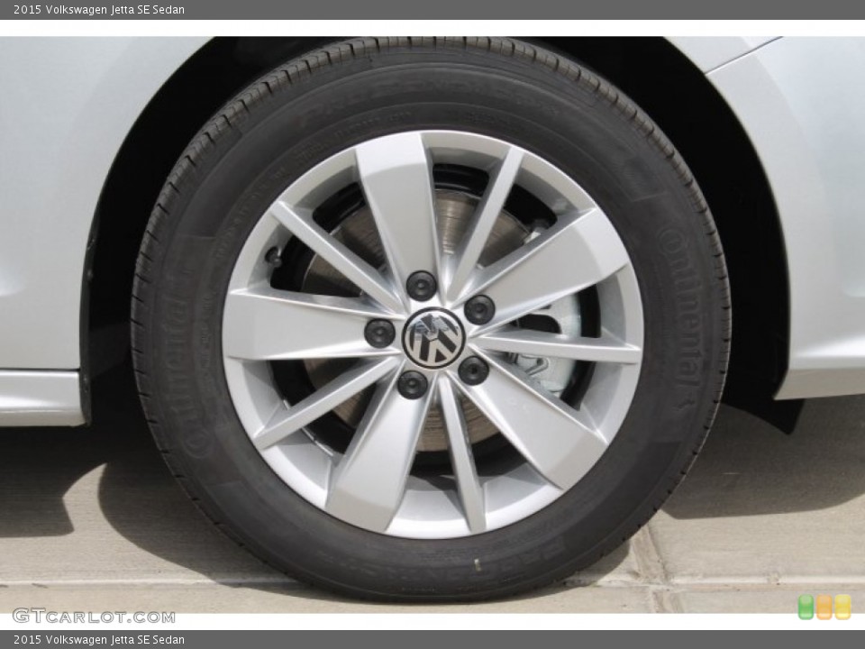 2015 Volkswagen Jetta SE Sedan Wheel and Tire Photo #98761061