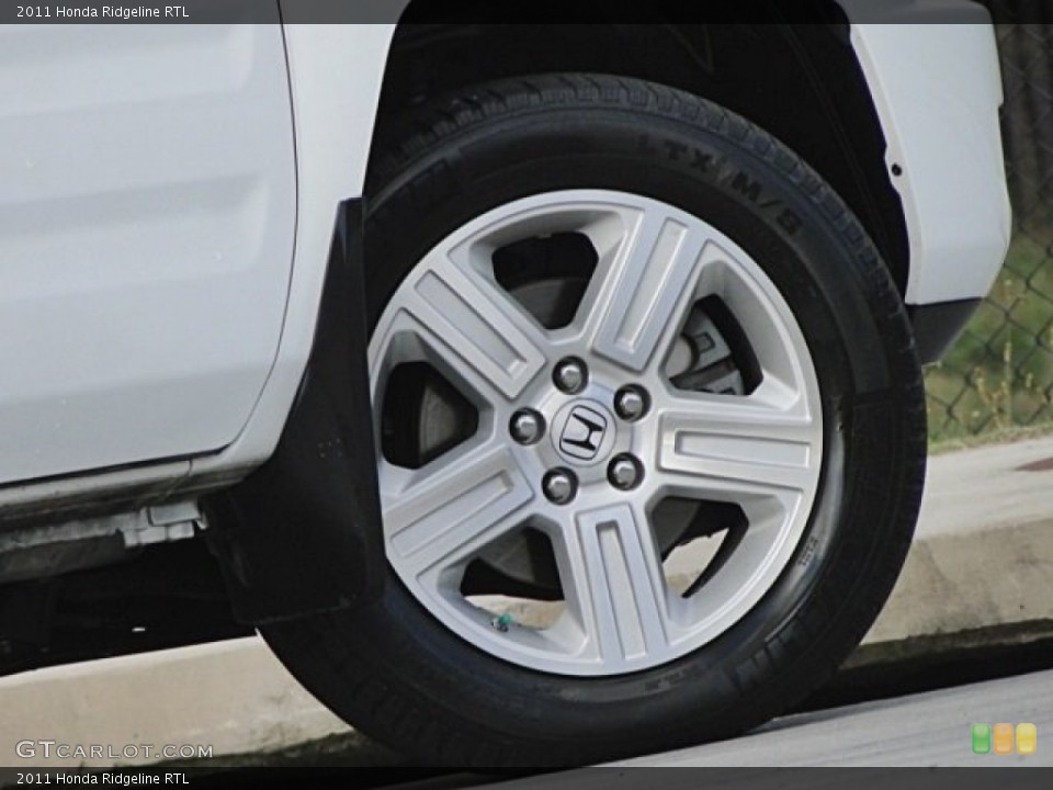 2011 Honda Ridgeline RTL Wheel and Tire Photo #98761836