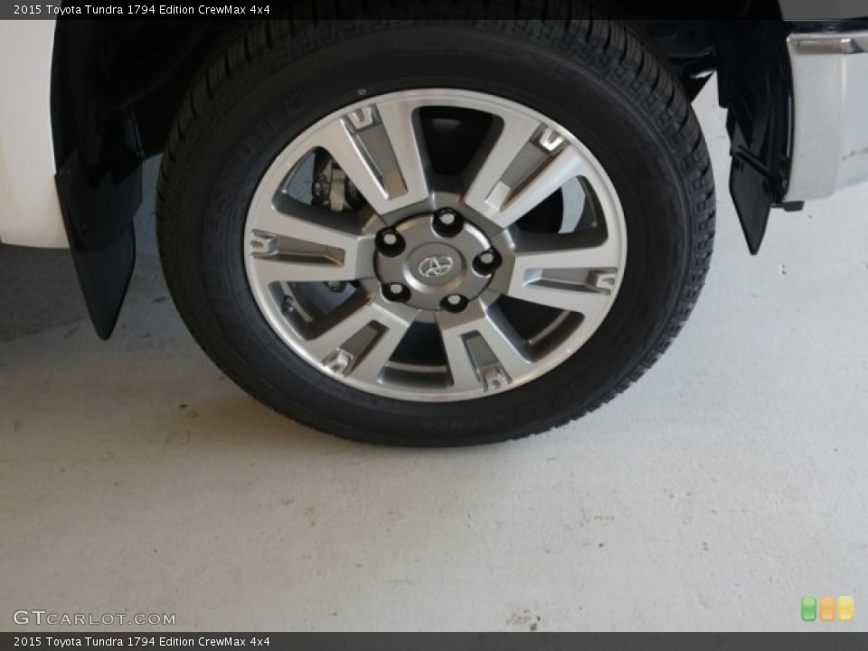 2015 Toyota Tundra 1794 Edition CrewMax 4x4 Wheel and Tire Photo #98770891