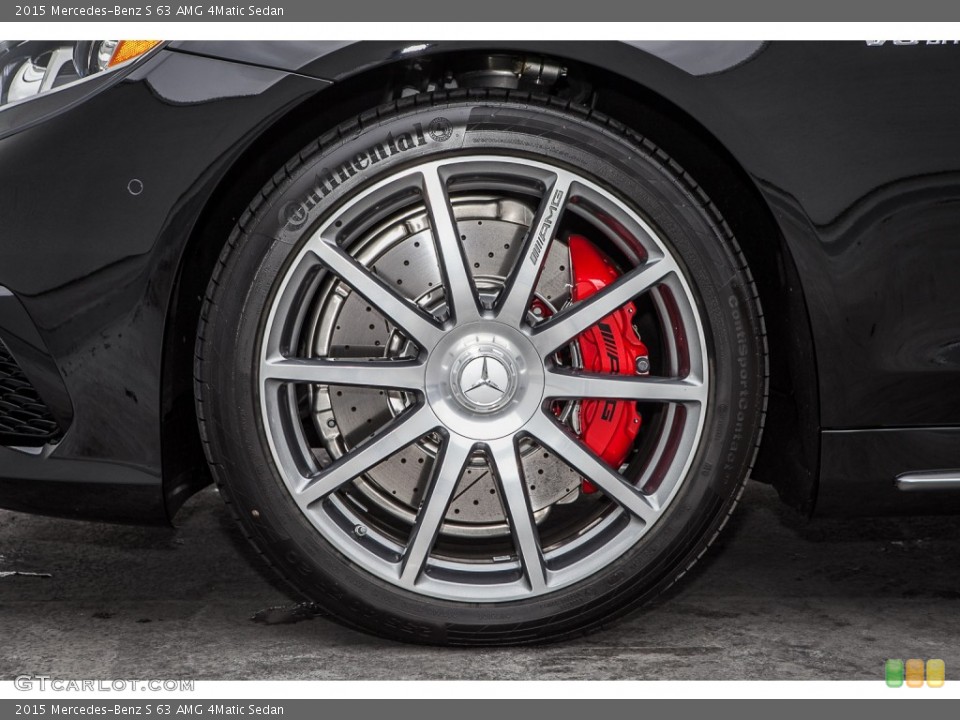 2015 Mercedes-Benz S 63 AMG 4Matic Sedan Wheel and Tire Photo #98774902