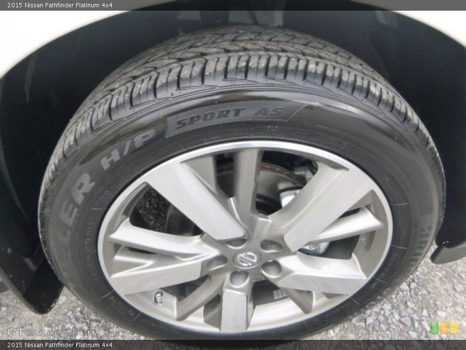 2015 Nissan Pathfinder Platinum 4x4 Wheel and Tire Photo #98778145
