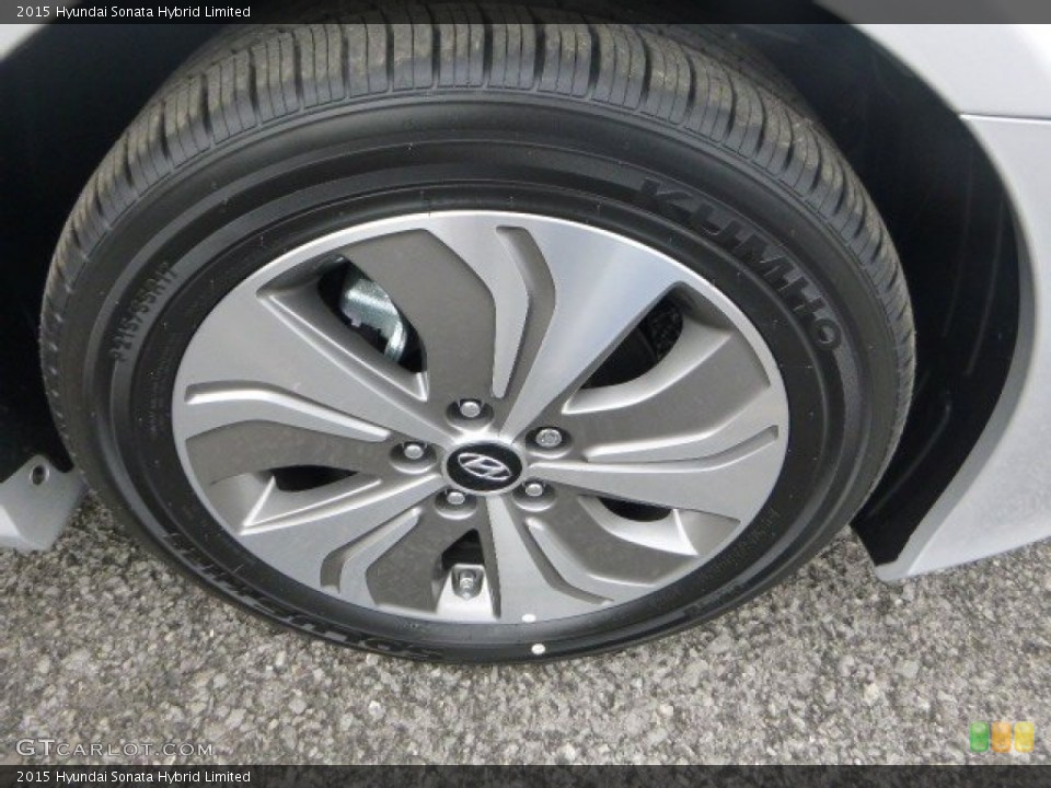2015 Hyundai Sonata Hybrid Limited Wheel and Tire Photo #98779171