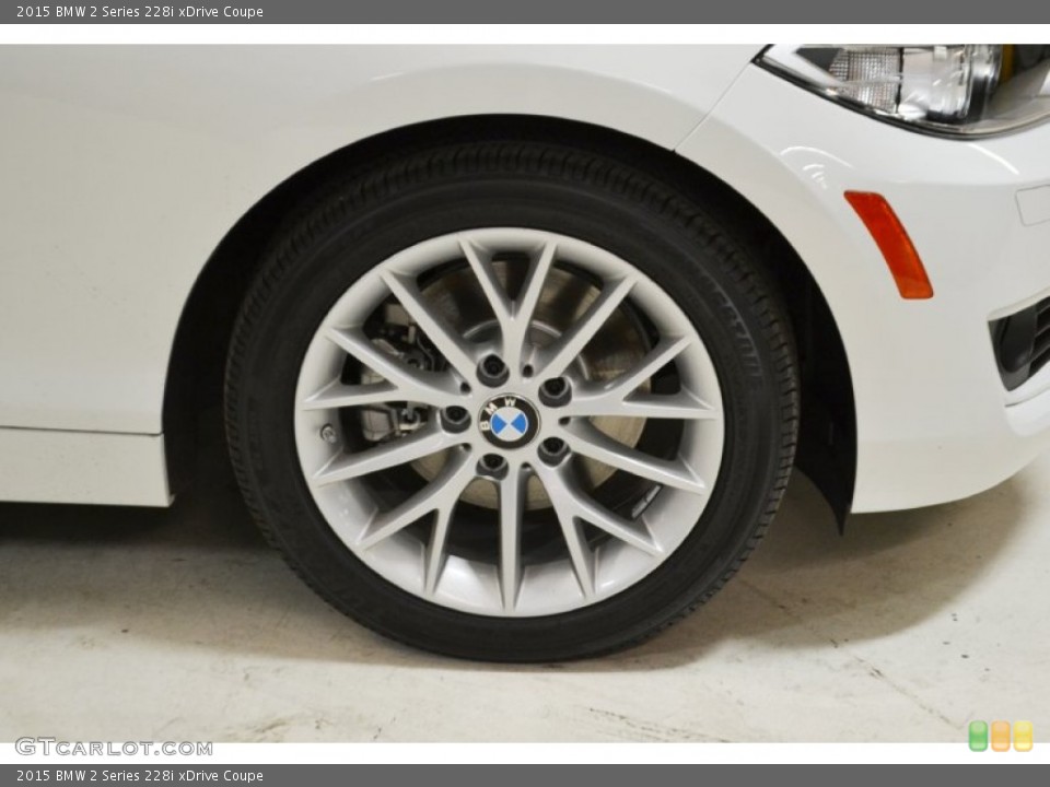 2015 BMW 2 Series 228i xDrive Coupe Wheel and Tire Photo #98785384