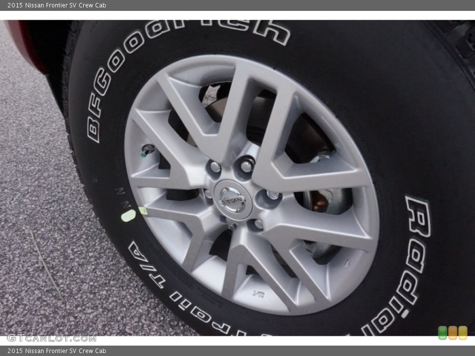 2015 Nissan Frontier SV Crew Cab Wheel and Tire Photo #98821504
