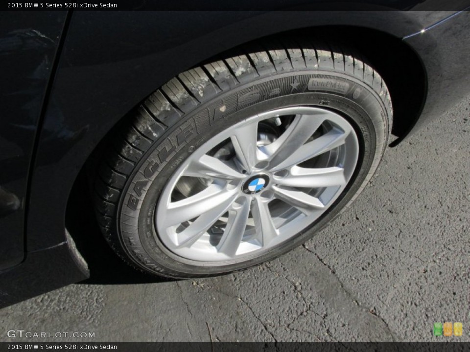 2015 BMW 5 Series 528i xDrive Sedan Wheel and Tire Photo #98823640