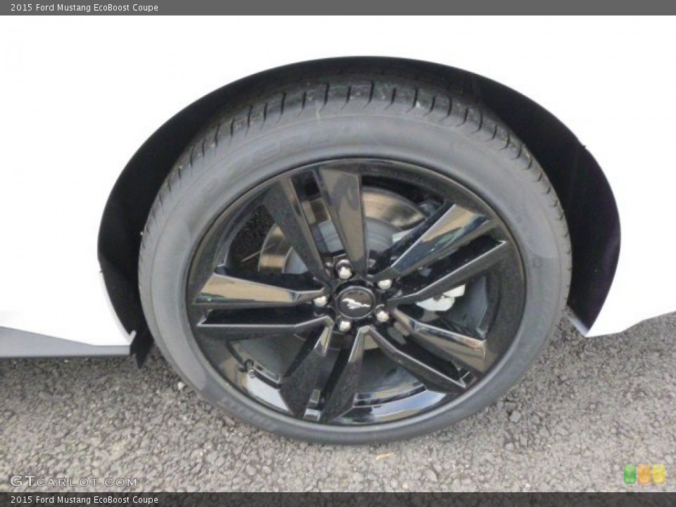 2015 Ford Mustang EcoBoost Coupe Wheel and Tire Photo #98828530