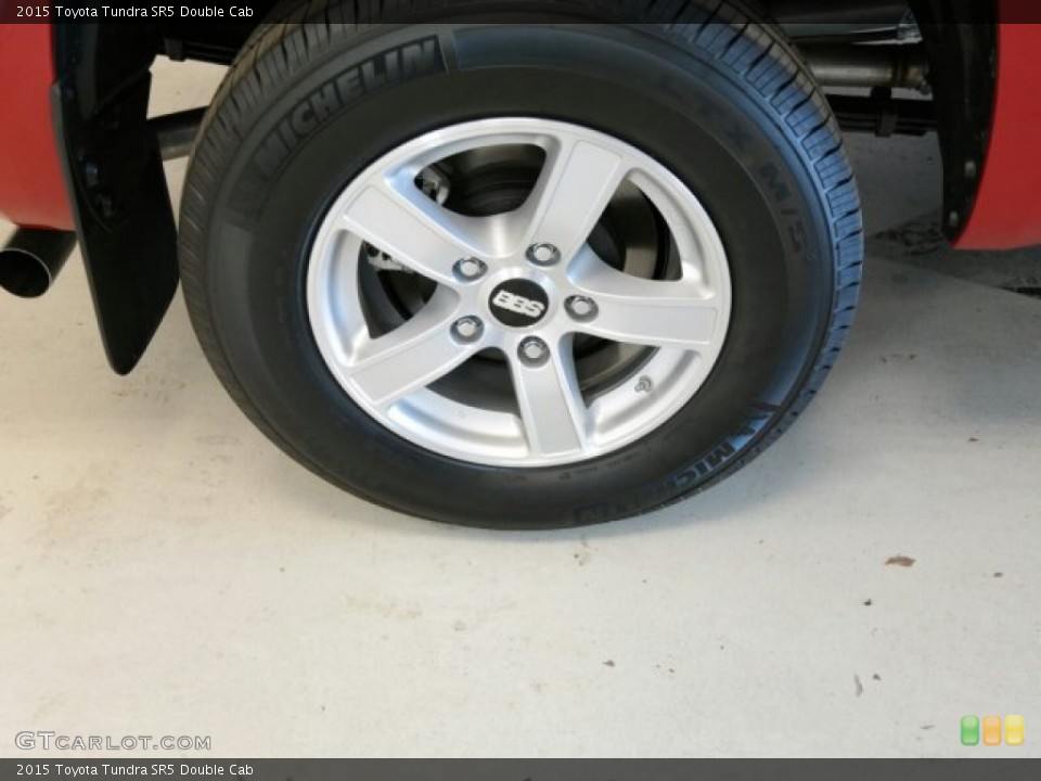 2015 Toyota Tundra SR5 Double Cab Wheel and Tire Photo #98833273