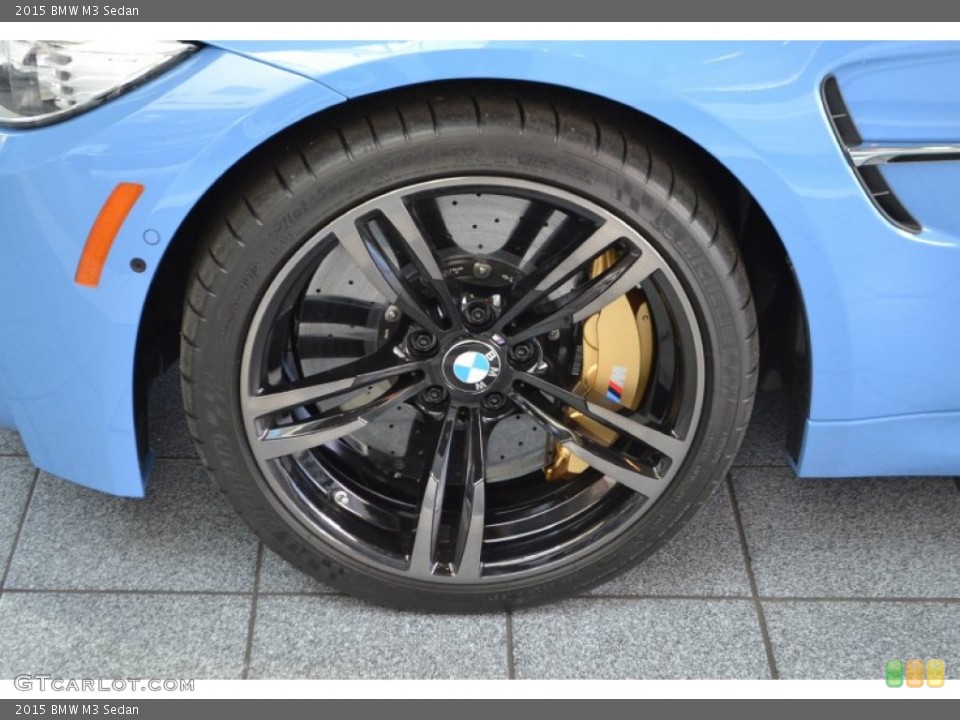 2015 BMW M3 Sedan Wheel and Tire Photo #98837263